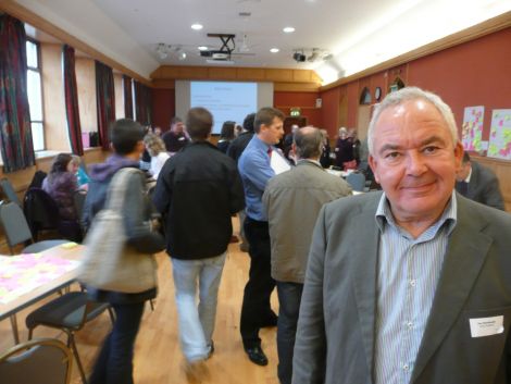 NHS Shetland chairman Ian Kinniburgh after Monday's scenario planning event - Photo: Pete Bevington