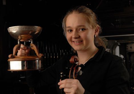 Maggie Adamson Glenfiddich Fiddle Champion 2011.