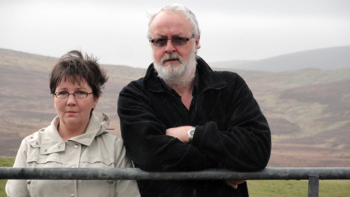 Evelyn and Donnie Morrison: 'sometimes you can’t sleep at all' - Photo: Shetland News