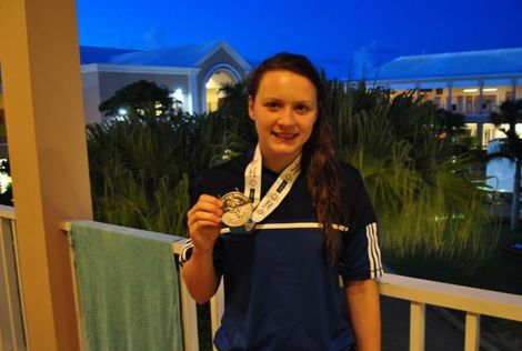 And Andrea Strachan won a silver in the 200m individual medley.