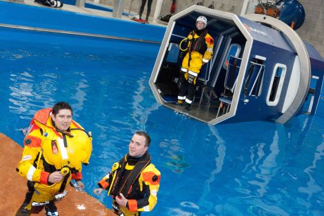 Thousands of offshore workers have undergone training with the new Category A emergency breathing system (EBS).