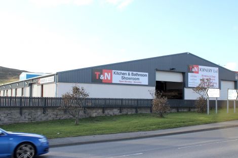 T&N Joinery on Wednesday afternoon - Photo: ShetNews