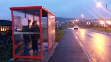 Students left out in the cold by the council's revamped bus timetable.