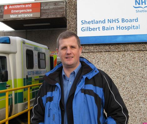 NHS Shetland chief executive Ralph Roberts welcomed the government's cash boost.