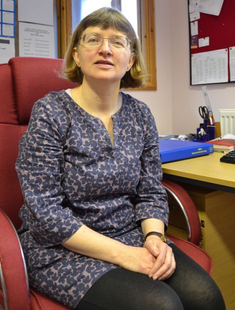 CAB Shetland's new manager Karen Eunson. Photo: Shetnews/Neil Riddell