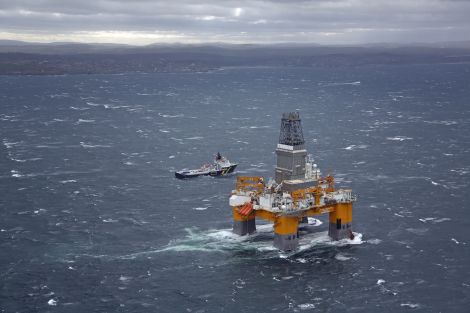 Deepsea Aberdeen is contracted to drill wells across the Schiehallion and Loyal fields - Photo: BP
