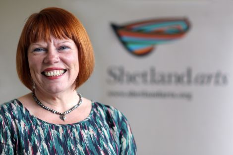 Shetland Arts chairwoman Lorraine Hall.