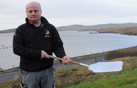 Henry MacColl wants to build a pizzeria between Voe and Brae. Photo: Shetnews