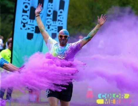 The run will be similar to those hosted by Color Me Rad, which have regularly attracted Shetlanders south when they have been held in Scotland. Photo: Color Me Rad