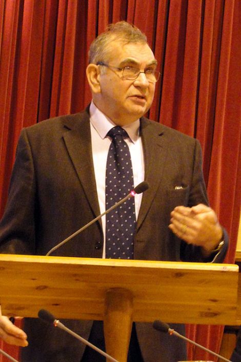 Shetland NFU chairman Jim Nicolson.