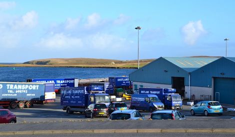 Business as usual at Shetland Transport.