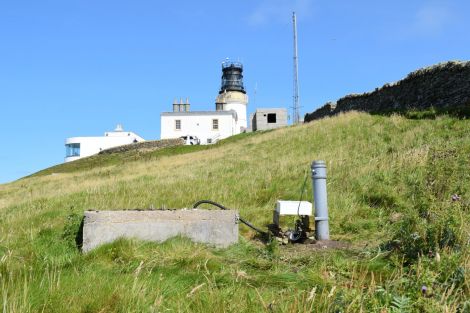 The detector is located near to the Sumburgh Head lighthouse. Photo: Nathan Case/Aurora Watch UK