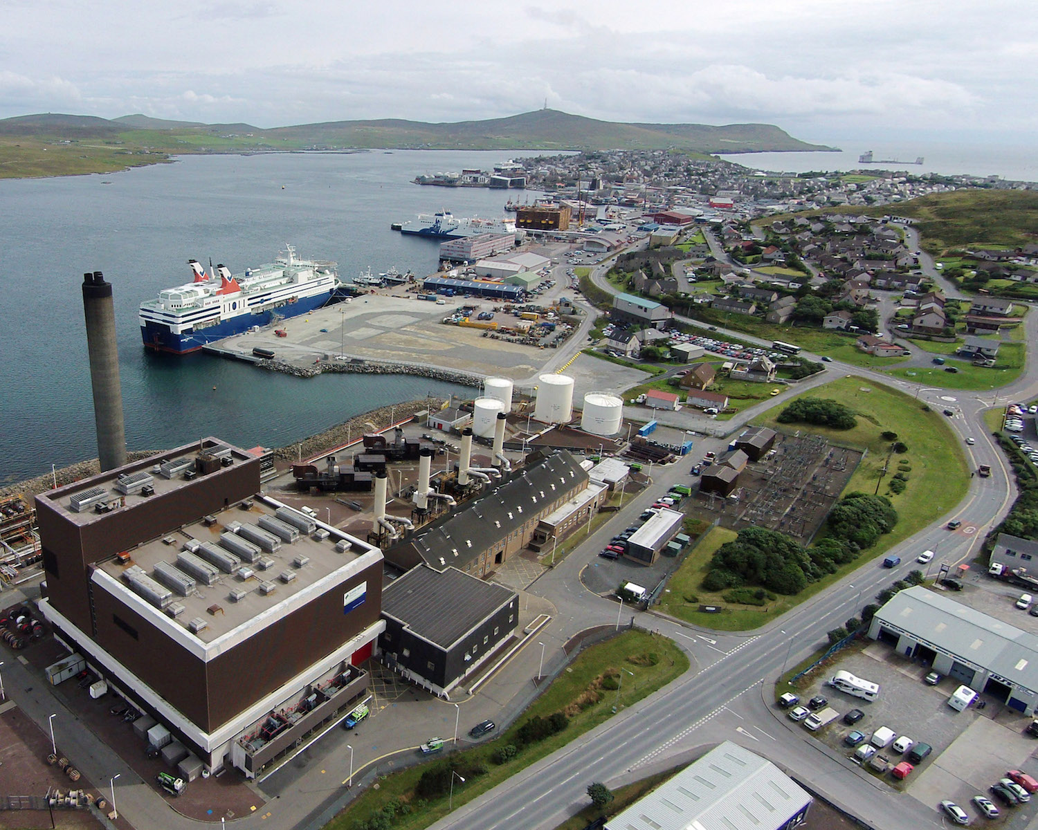 Lerwick power station is set to produce electricity well into the next decade.