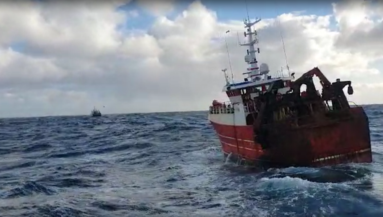 Skipper full of praise for those involved in fishing boat rescue