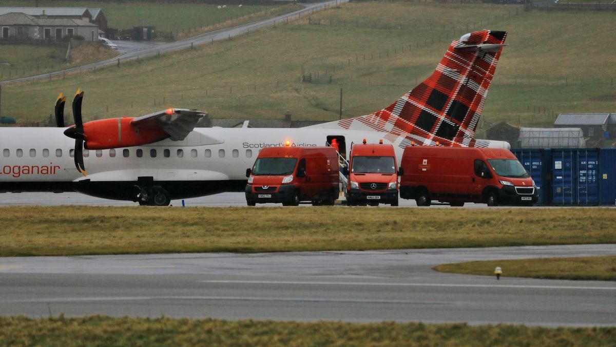Mail plane returns, school’s heating issues, more Loganair connections, child payment doubled
